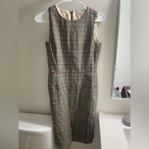 Brooks Brothers Multicolor Plaid Dress